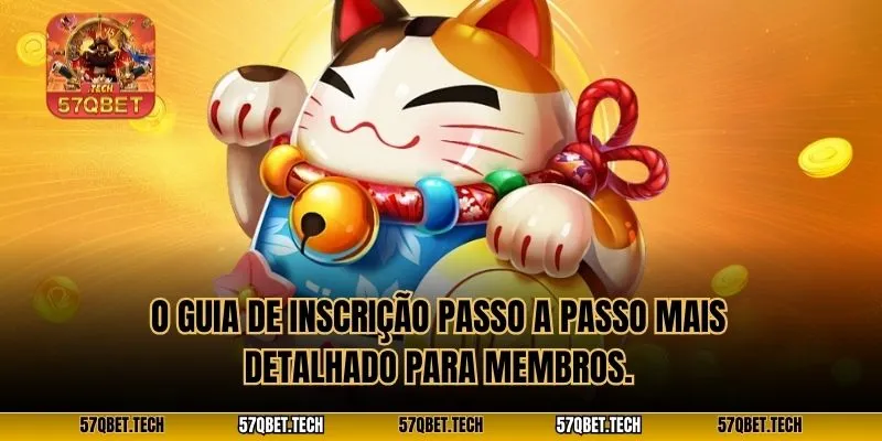 O guia de inscrição passo a passo mais detalhado para membros