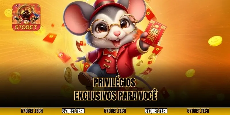 Privilégios exclusivos para você